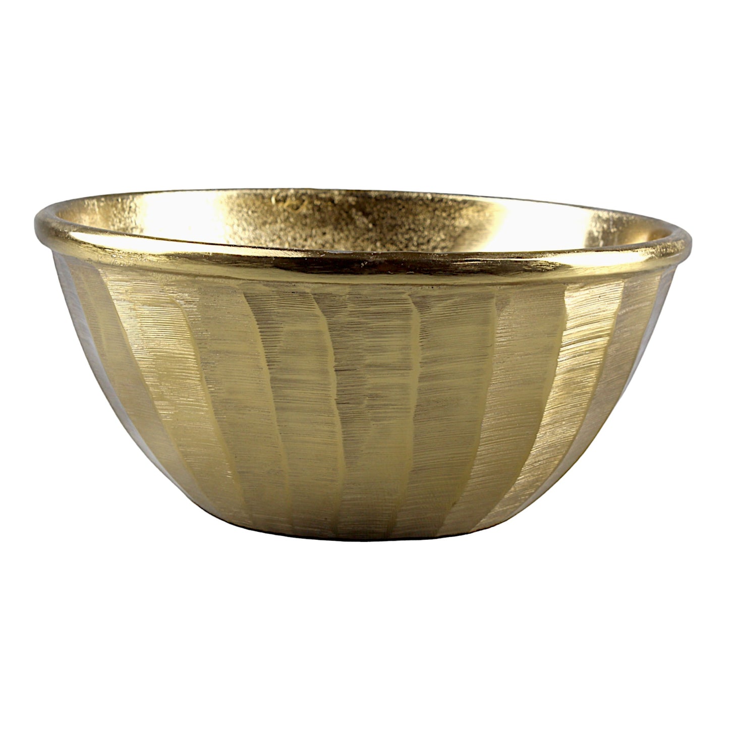 Elegant Handcrafted Round Decor Serving Bowl: Timeless Tableware Accent