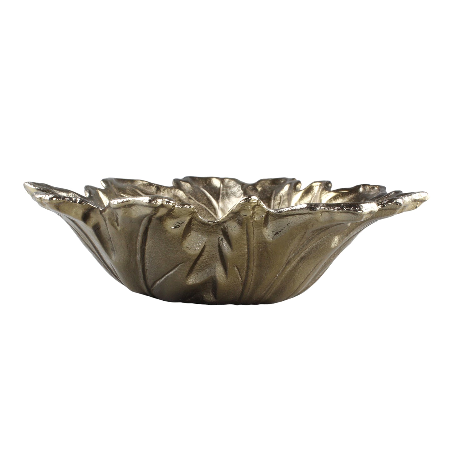 Silver Antique Leaf Bowls