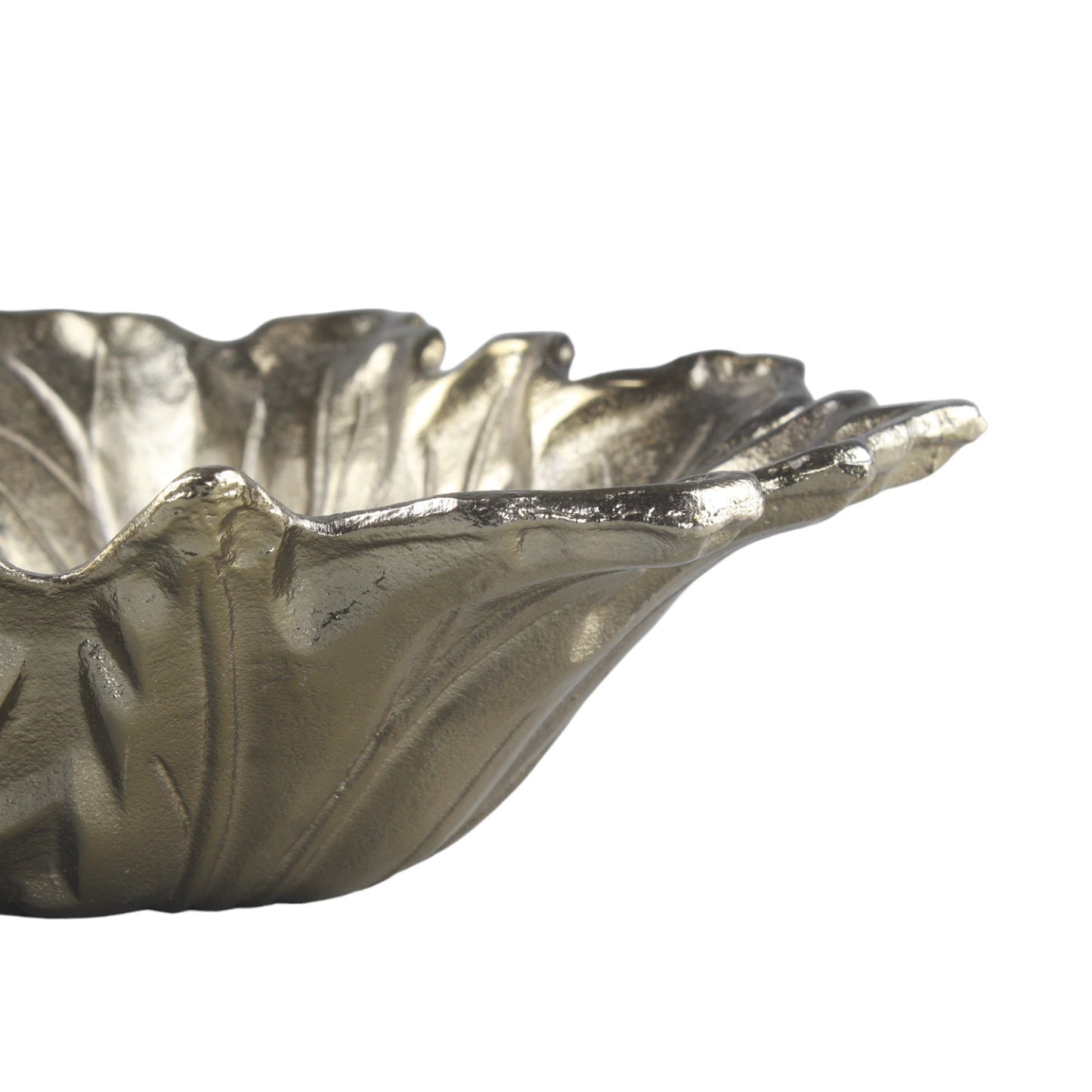 Silver Antique Leaf Bowls