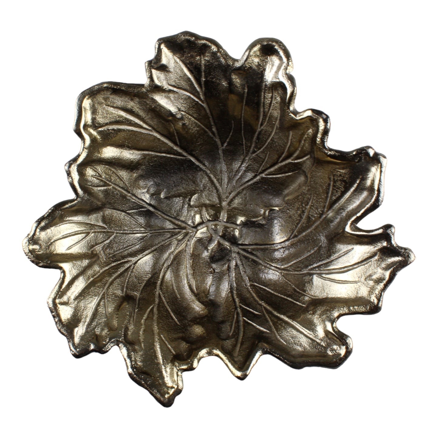 Silver Antique Leaf Bowls