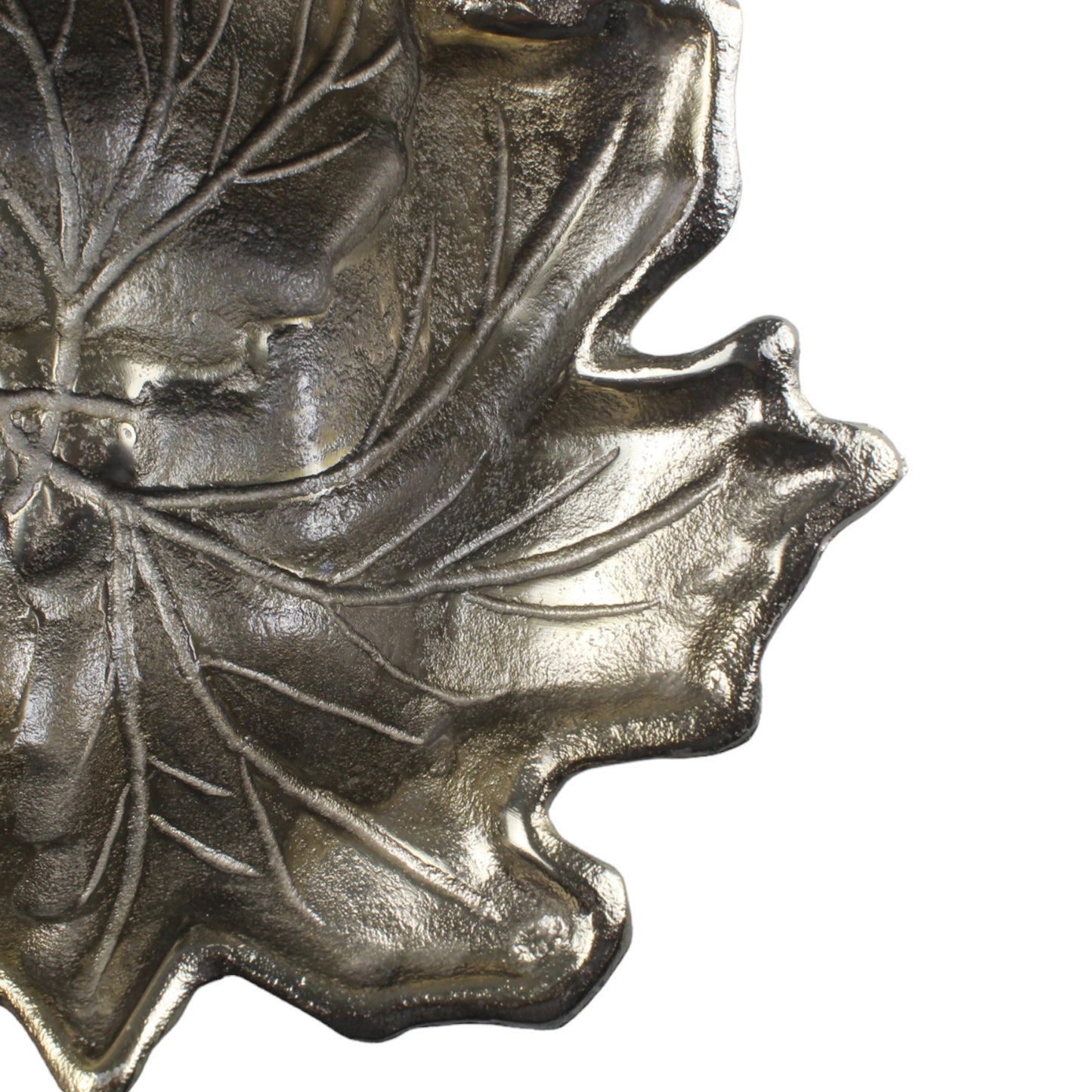 Silver Antique Leaf Bowls