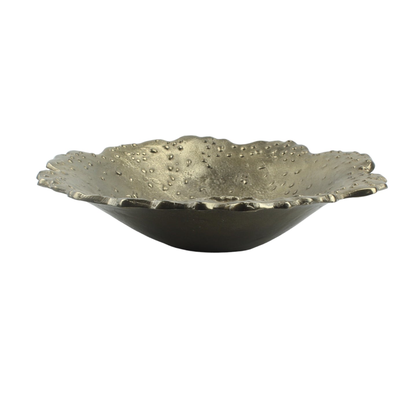 Exquisite Handcrafted Antique Gold Seahorse Design Decorative Bowl: Elevate Your Home Decor with Coastal Charm!