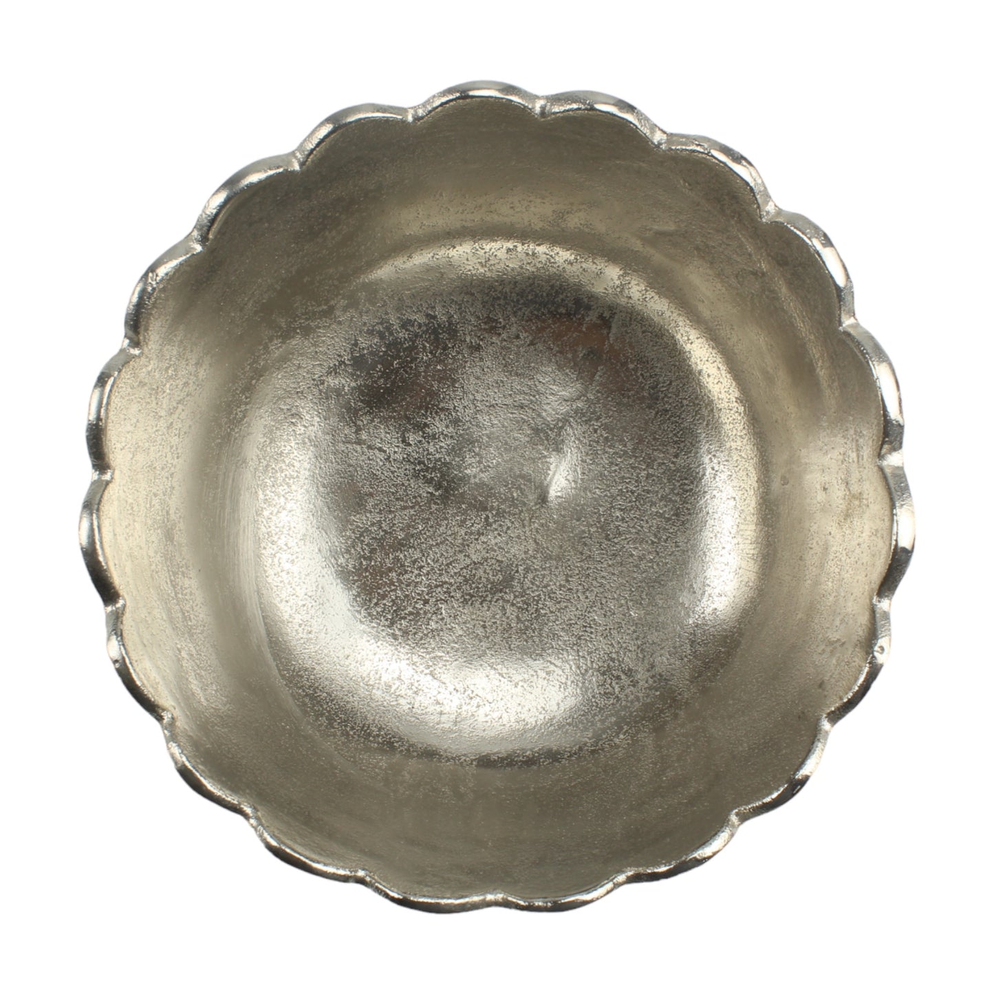 Silver Aluminum Decorative Bowl: Modern Simplicity for Your Home Décor