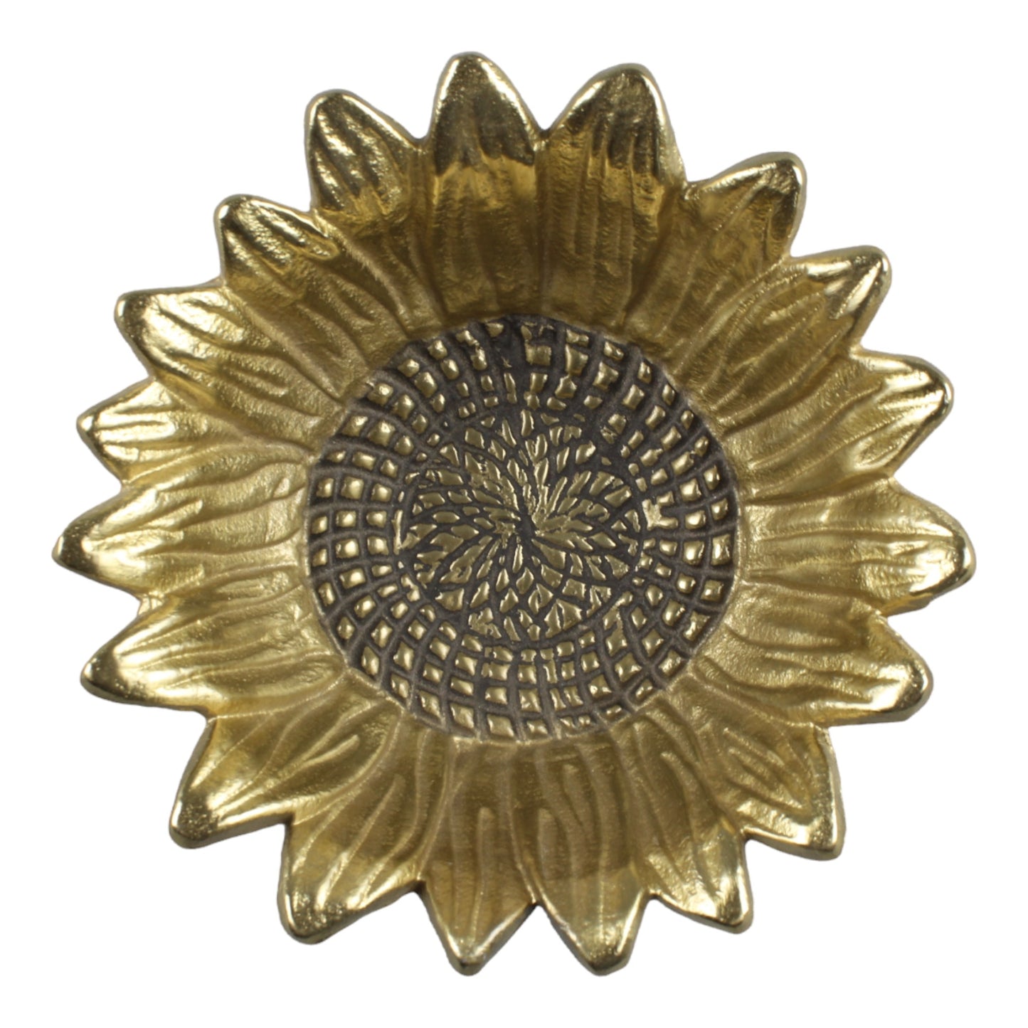 Sunflower Handcrafted Decor Bowl: Radiant Table Accent