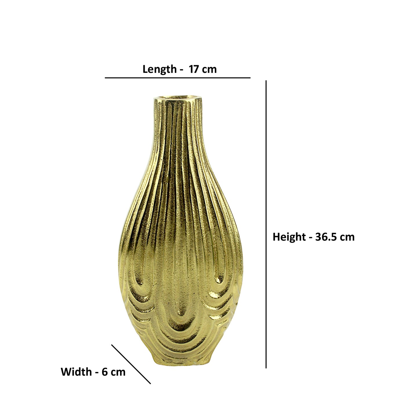 Golden Aluminium Flower Vases: Elegance Redefined for Your Floral Arrangements