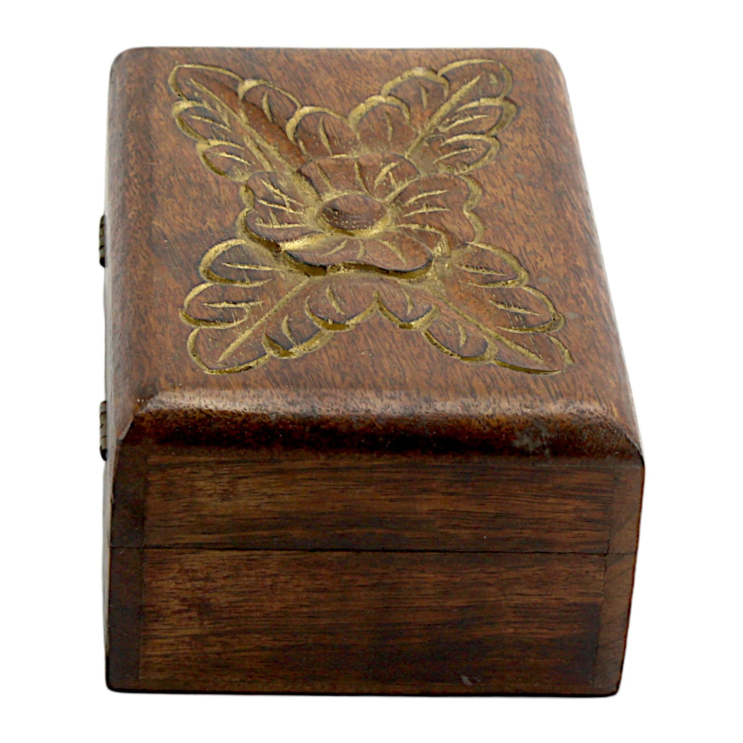 Premium Handcrafted Wooden Trinket Box – Natural Elegance