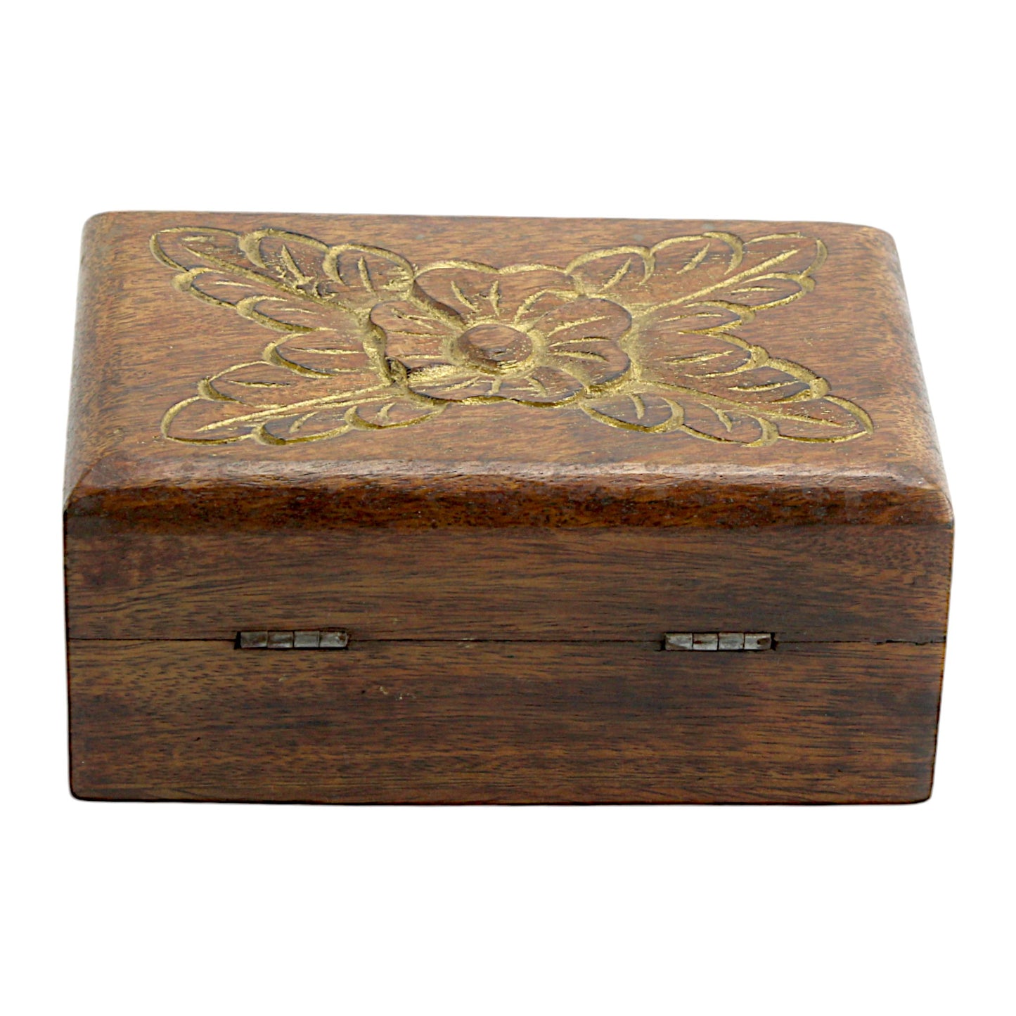 Premium Handcrafted Wooden Trinket Box – Natural Elegance