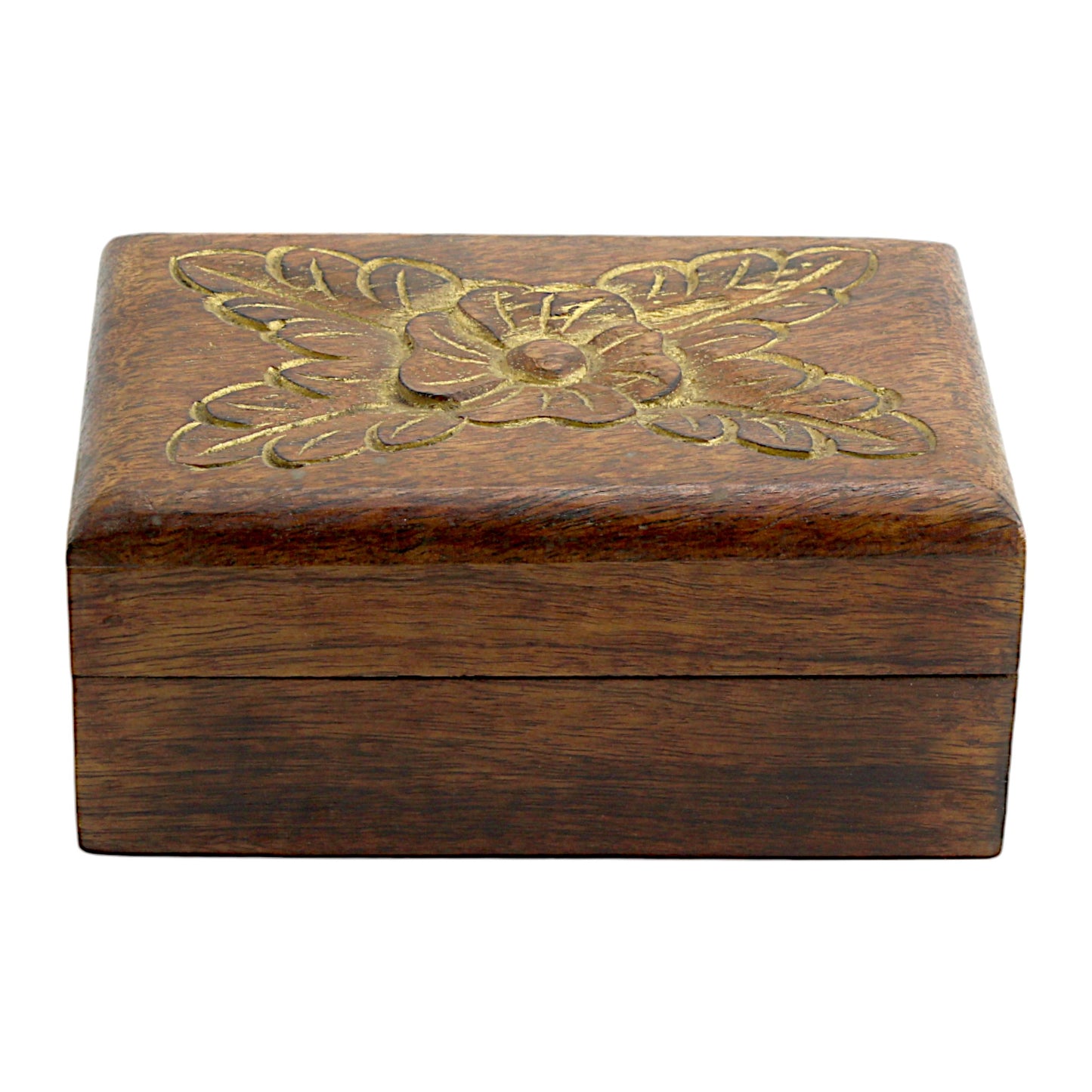 Premium Handcrafted Wooden Trinket Box – Natural Elegance