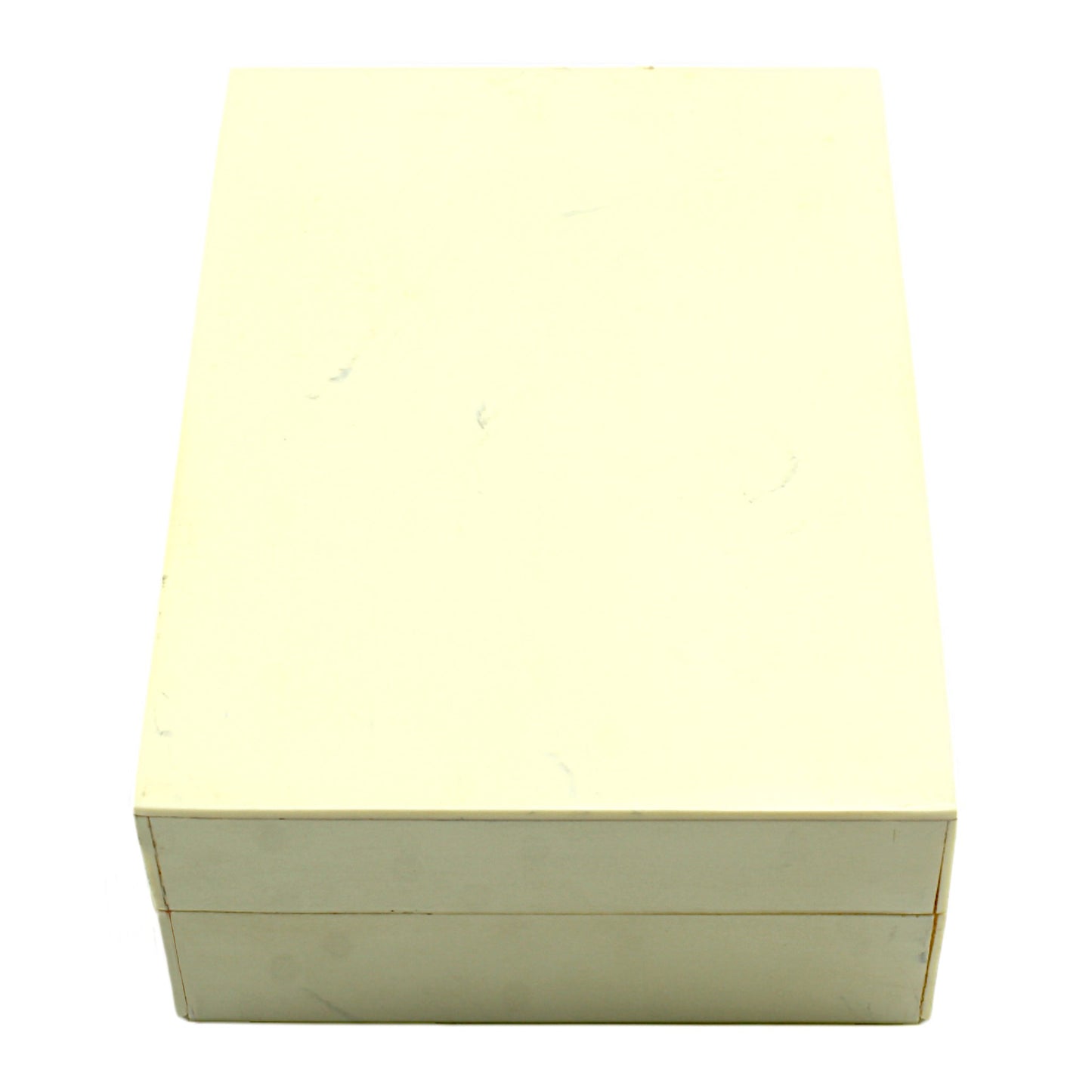 Handmade White Resin Rectangular Trinket Box – Simple & Elegant Storage Solution