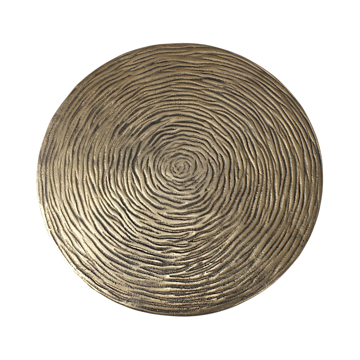 12 Inch Tall Metal Accent Table | Decorative Pedestal Side Table for Home Decor (25.5 Inch Height)