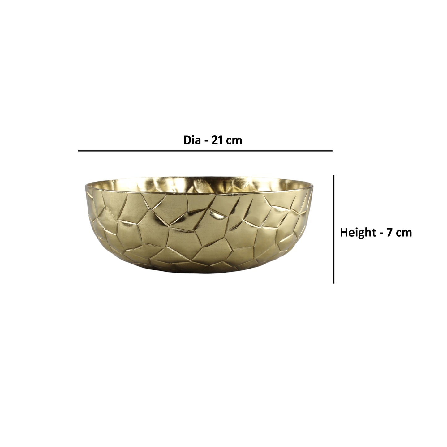 Elegant Handcrafted Zigzag Lines Serving Bowl: Stylish Tableware Accent