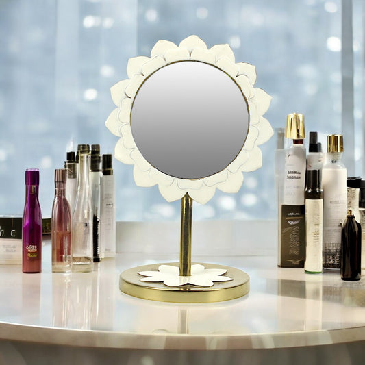 Flower Shape Vanity Mirror
