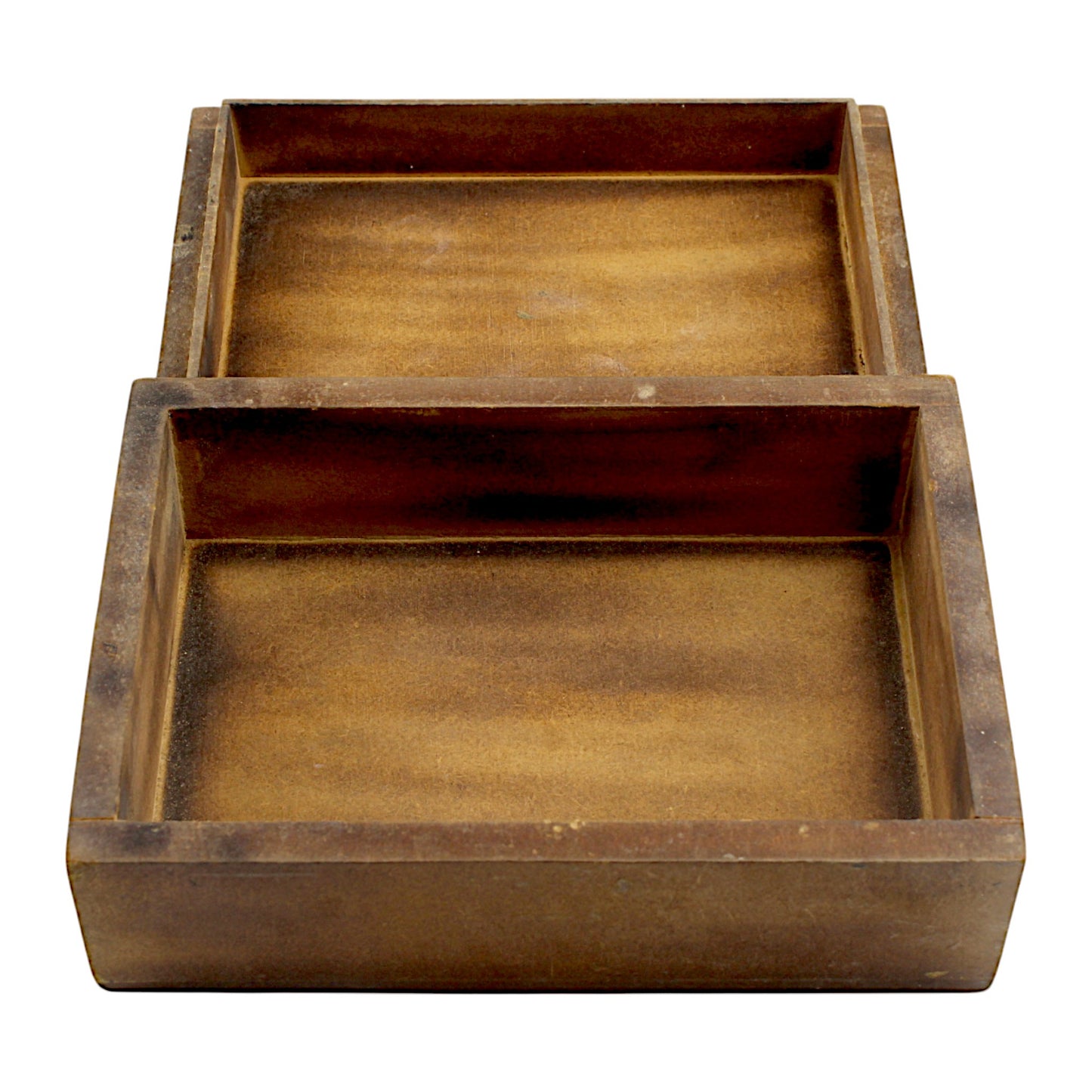 Handmade Brown Bone Trinket Box – Rectangular with Wild Design, Bold and Unique Storage Solution
