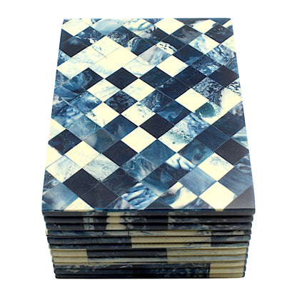Blue Resin Trinket Box – Sleek Decorative Storage Box for Keepsakes