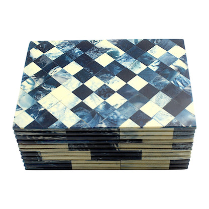 Blue Resin Trinket Box – Sleek Decorative Storage Box for Keepsakes